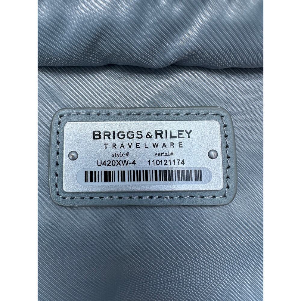 Briggs & Riley Baseline 20" Carry On Expandable Wide-body U420XW-4 Black - Picture 3 of 12